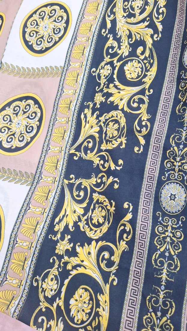 Zincir Detaylı Çok Renkli Kadın Şal - Görsel 3