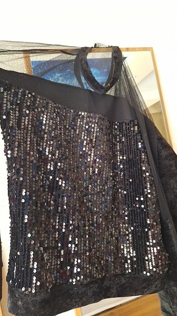 Siyah bluz - Görsel 4