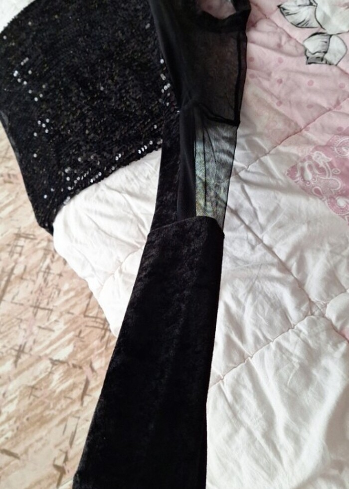 Siyah bluz - Görsel 3