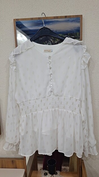 Düğmeli bluz - Görsel 5