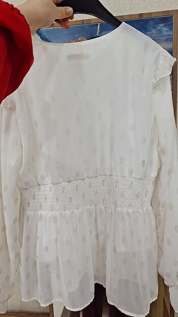 Düğmeli bluz - Görsel 6