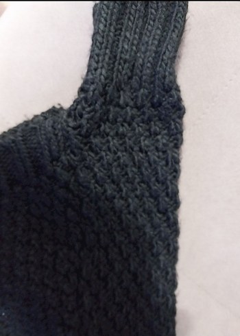 LCW marka ,örgü görünümlü, kadın ,kız çocuk panço - Görsel 5