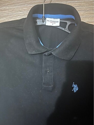 Uspa Tişört Polo Yaka Siyah (S)
