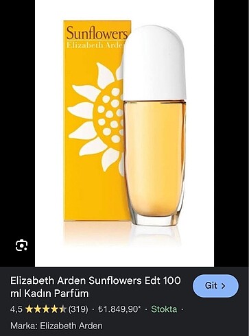 Sunflowers Elizabeth Arden kadın parfüm