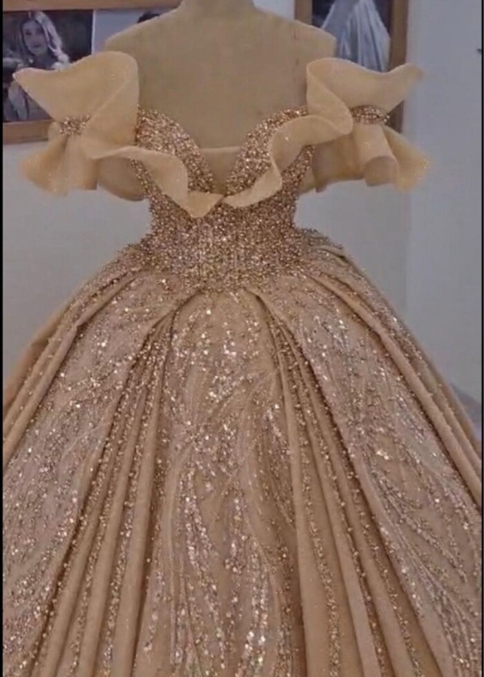 Nişan Kına Abiye Elbisesi - Görsel 3