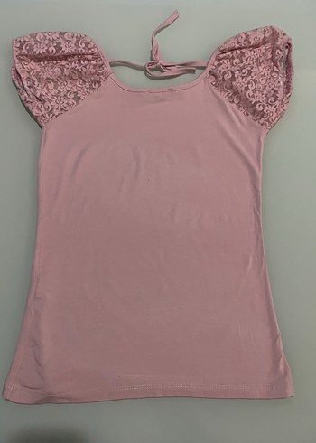 Dantel Detaylı Tişört - Görsel 2