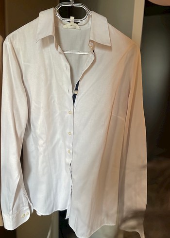 Beyaz Kadın Gömlek - Görsel 9