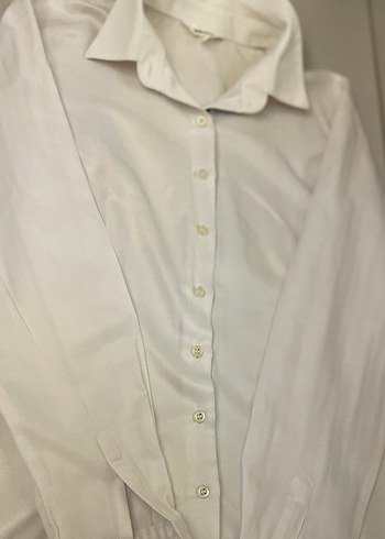 Beyaz Kadın Gömlek - Görsel 4