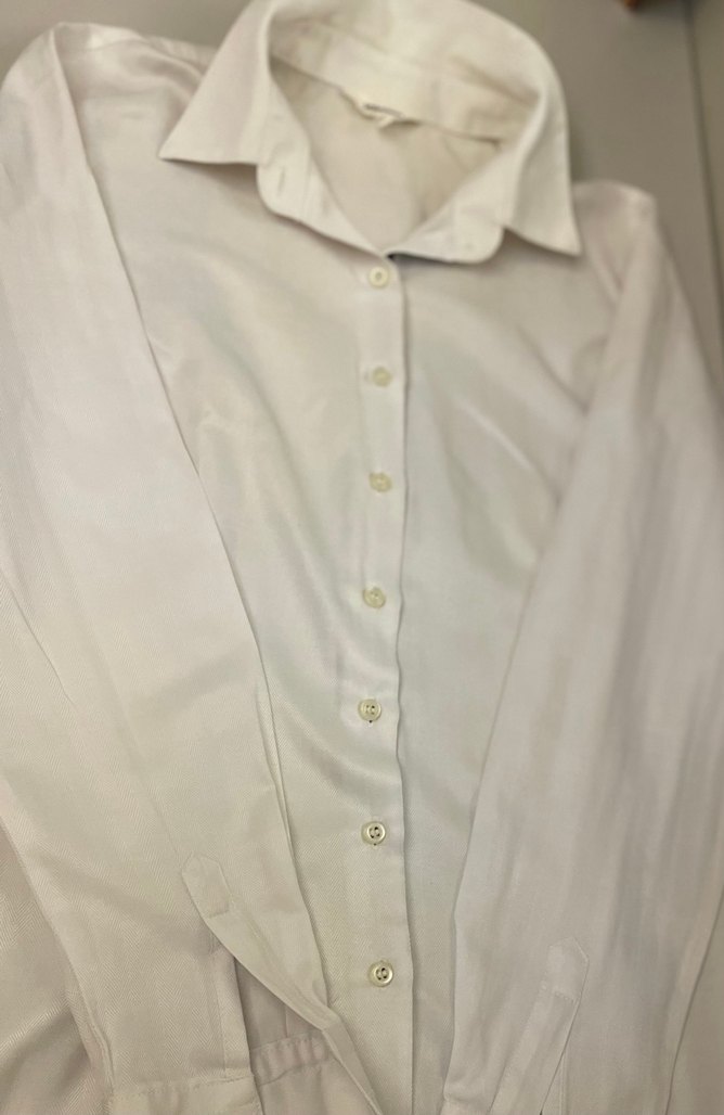 Beyaz Kadın Gömlek - Görsel 4