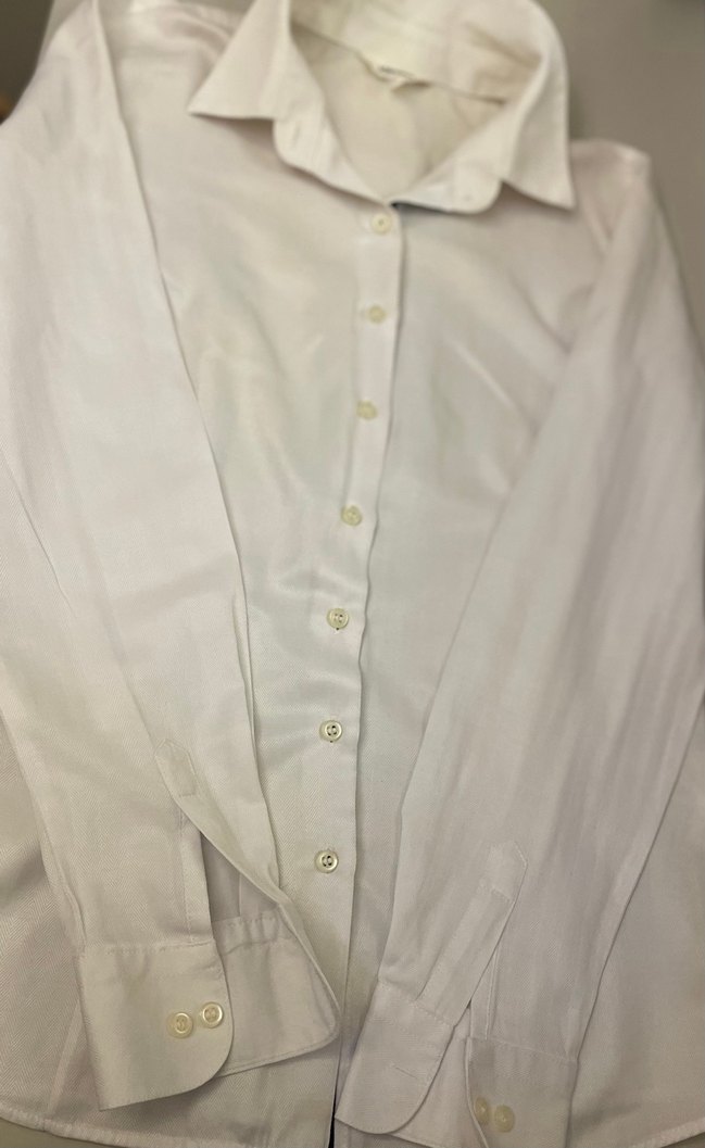 Beyaz Kadın Gömlek - Görsel 5