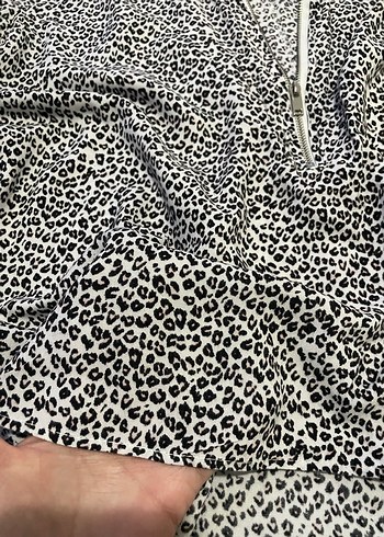 Leopar Desenli Bluz - Görsel 4