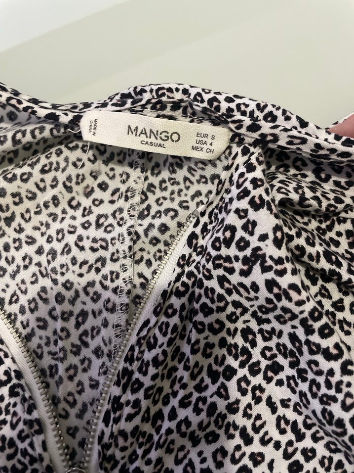 Leopar Desenli Bluz - Görsel 3