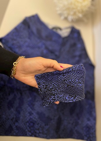 Koton Yılan Desenli Triko Kazak - Görsel 3