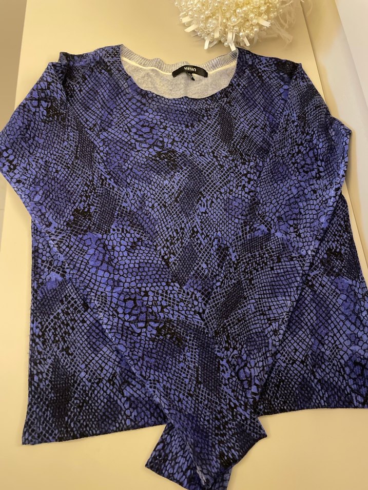 Koton Yılan Desenli Triko Kazak - Görsel 2