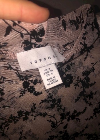 Dantel Detaylı Bej Uzun Kollu Kadın Bluz - Görsel 4