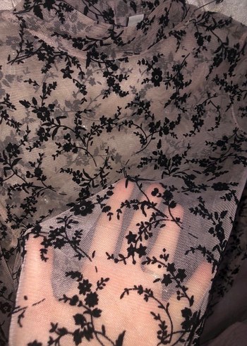 Dantel Detaylı Bej Uzun Kollu Kadın Bluz - Görsel 3