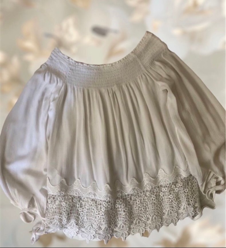 Dantel Detaylı  Bohem Bluz - Görsel 4