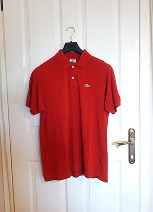 L XL beden Kırmızı Polo Yaka Tshirt