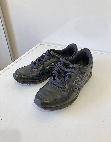 36 Beden siyah Renk Siyah Deri New Balance Spor Ayakkabı