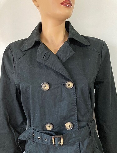 xl Beden siyah Renk XL / 42 beden Siyah Trençkot