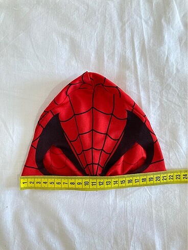 5-8 Yaş, 22 cm Beden Örümcek Adam / Spider Man Çocuk Maskesi