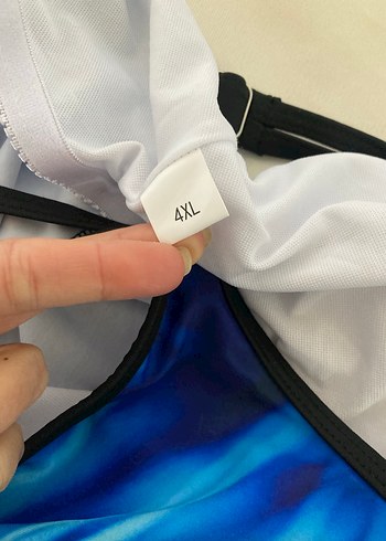 Büyük Beden 4XL Kadın Mayo / Bikini Üstü - Görsel 3