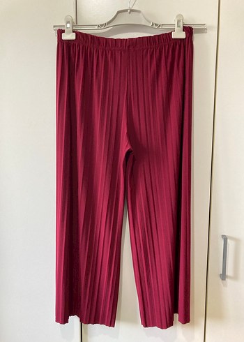 Mevsimlik Bordo Kadın Pantolon - Görsel 2