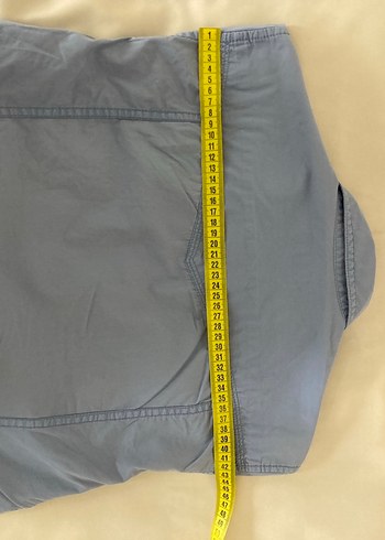 Kısa Kollu Mavi renkli Erkek Gömlek - Görsel 9