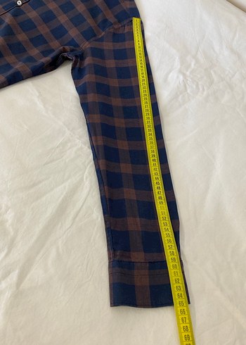 Erkek Kahverengi Kareli Gömlek - Görsel 9