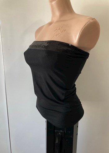 Siyah Straplez Minimalist Kadın Büstiyer - Görsel 3