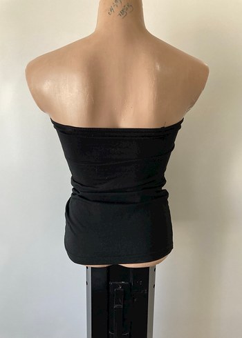 Siyah Straplez Minimalist Kadın Büstiyer - Görsel 4