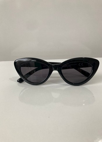 Siyah retro model kadın güneş gözlüğü - Görsel 12