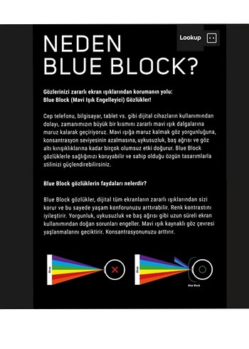 Mavi Işık Korumalı Siyah Gözlük - Görsel 9