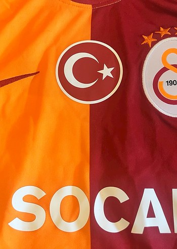 Galatasaray Kısa Kollu Erkek Forma Orjinal Socar 4 Yıldız - Görsel 2
