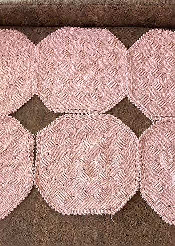 El Emeği Çeyizlik Lif Seti 6 Adet - Görsel 3