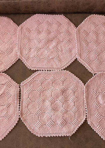 El Emeği Çeyizlik Lif Seti 6 Adet - Görsel 2