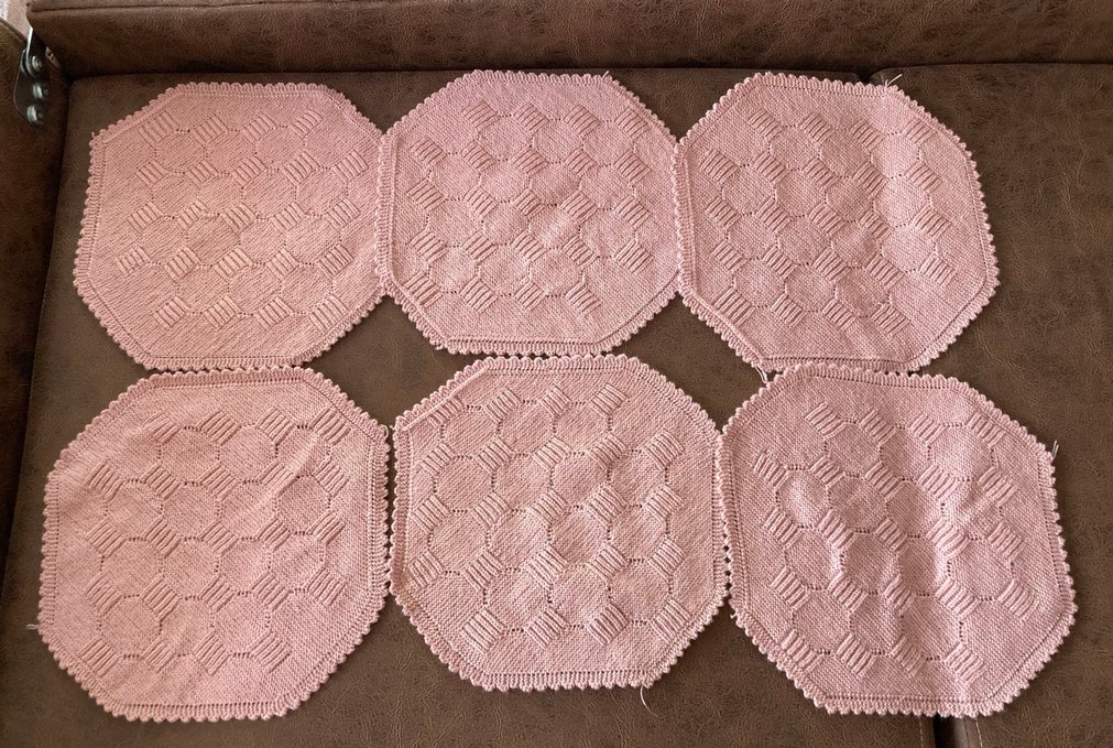 El Emeği Çeyizlik Lif Seti 6 Adet - Görsel 2