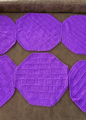 El Emeği Çeyizlik Lif Seti 6 Adet - Görsel 3