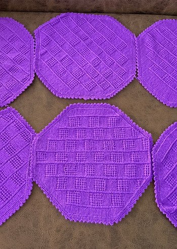 El Emeği Çeyizlik Lif Seti 6 Adet - Görsel 2