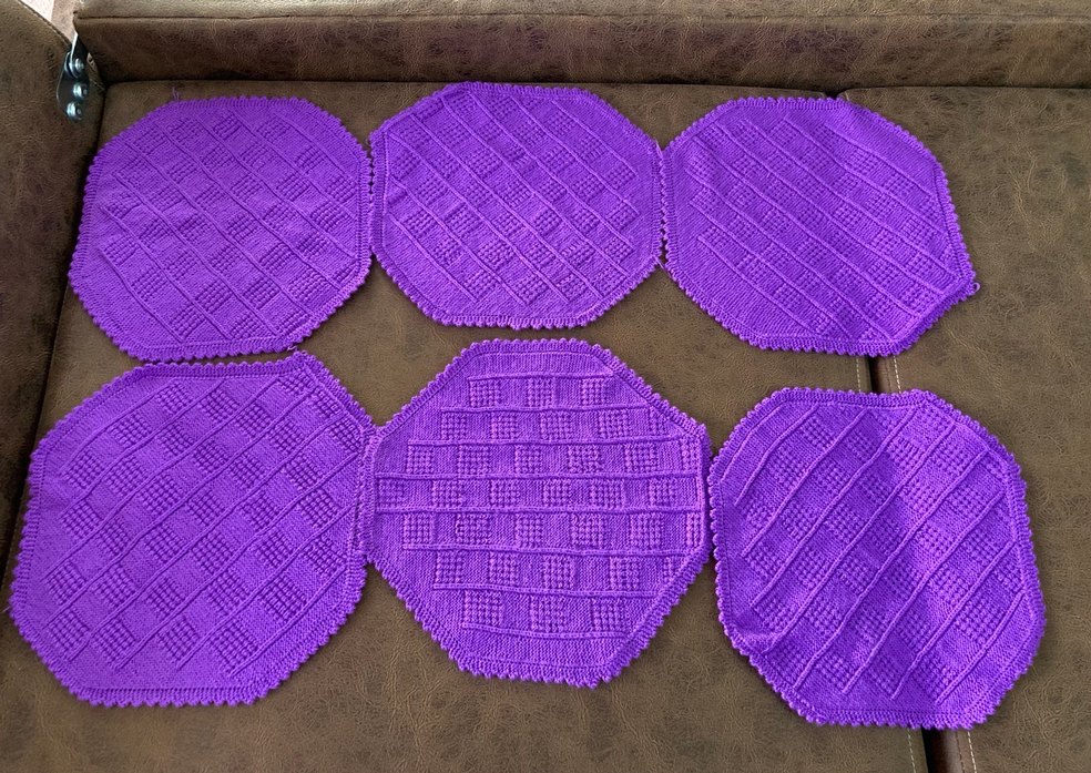 El Emeği Çeyizlik Lif Seti 6 Adet - Görsel 3