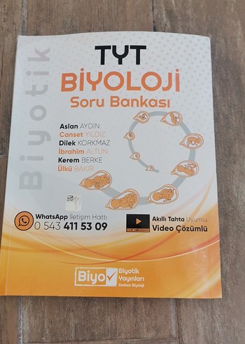 TYT Biyoloji Soru Bankası - Biyotik Yayınları