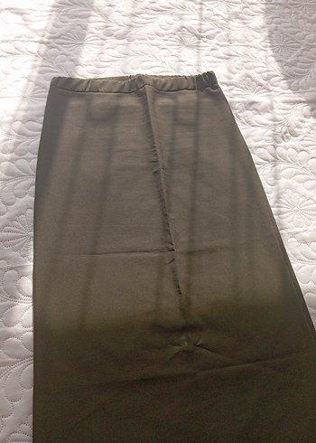 haki yeşili kalem etek - Görsel 3