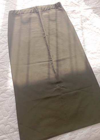 haki yeşili kalem etek - Görsel 4