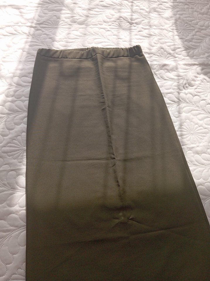 haki yeşili kalem etek - Görsel 3