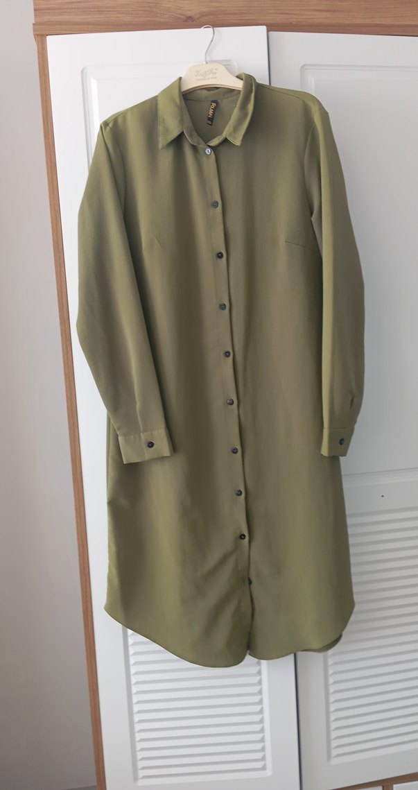 Düğmeli, Uzun Kollu tunik - Görsel 4