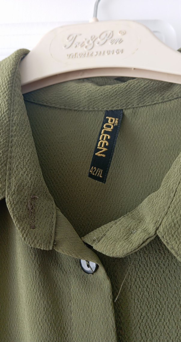 Düğmeli, Uzun Kollu tunik - Görsel 3