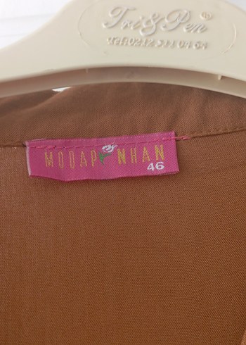 taba Düğmeli Uzun tunik - Görsel 3