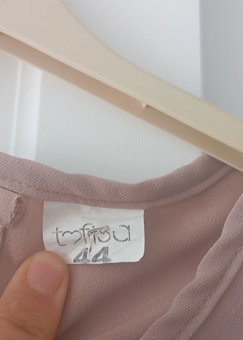 düğmeli şık ve zarif kadın tunik - Görsel 3