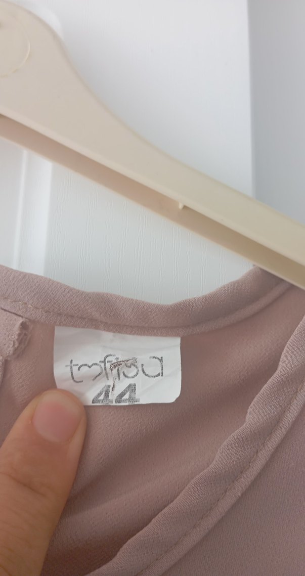 düğmeli şık ve zarif kadın tunik - Görsel 3