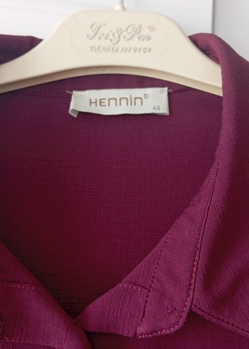 mürdüm renk  Kadın Tunik - Görsel 2